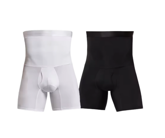 Men's High Waist Body Shaper Compression Shorts
