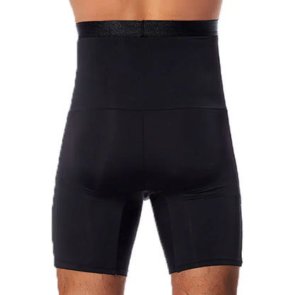 Men's High Waist Body Shaper Compression Shorts